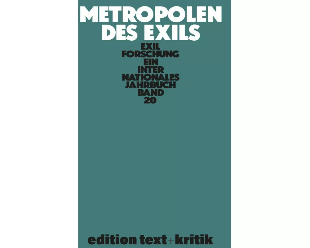Metropolen des Exils