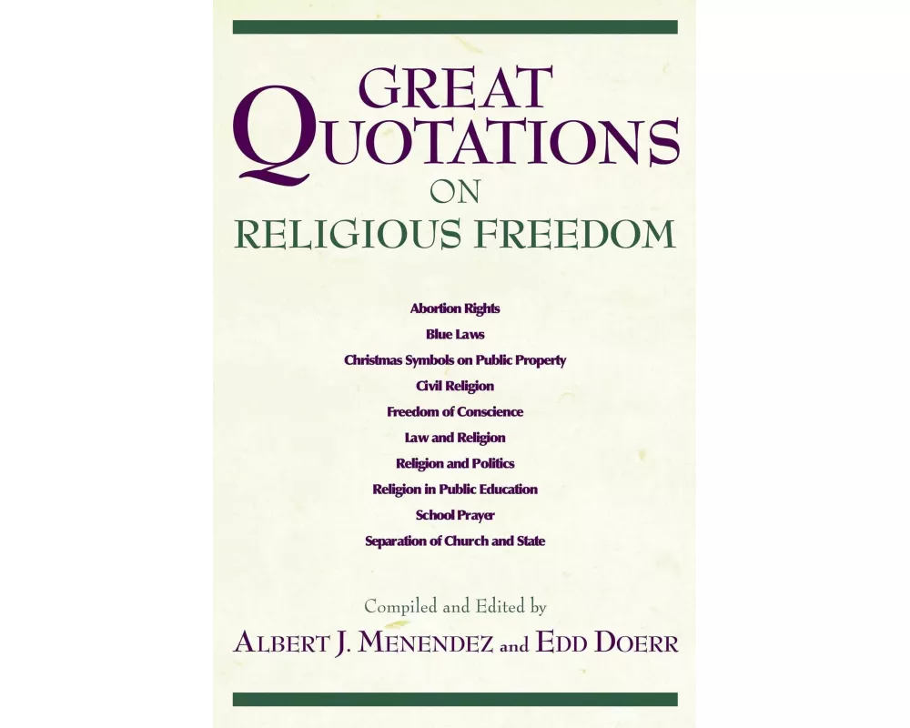 Great Quotations on Religious Freedom