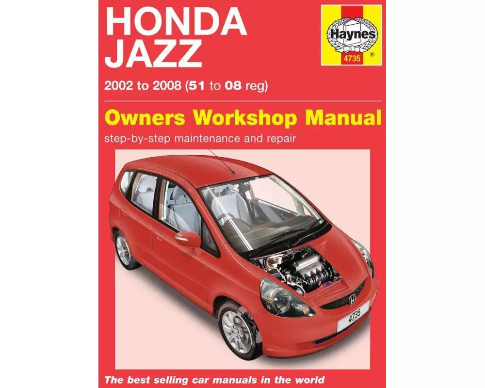 Honda Jazz (02 - 08) Haynes Repair Manual