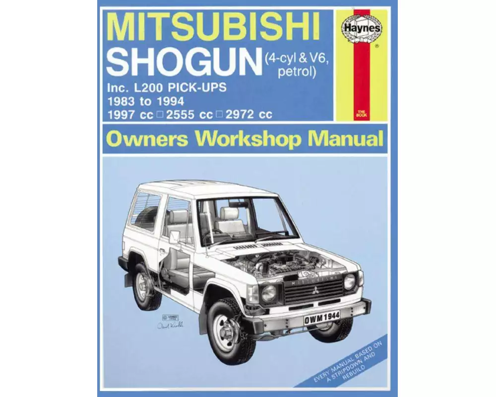 Mitsubishi Shogun & L200 Pick Ups (83 - 94)