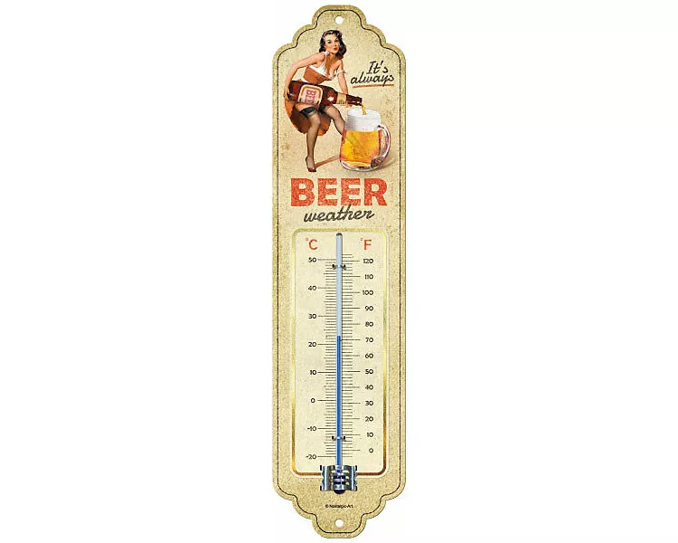 Thermometer. Open Bar / Beer Weather