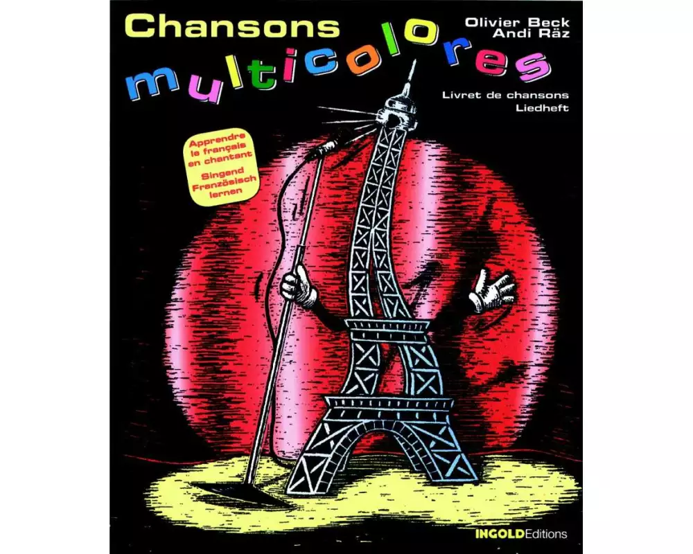 Chansons multicolores - Liedheft