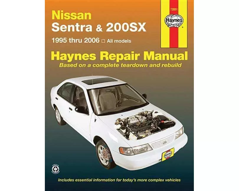 Nissan Sentra & 200sx 1995 Thru 2006 Haynes Repair Manual