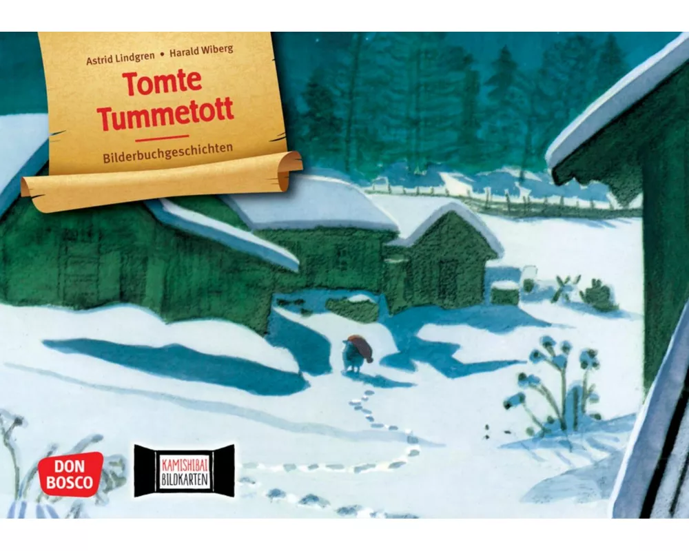 Tomte Tummetott. Kamishibai Bildkartenset