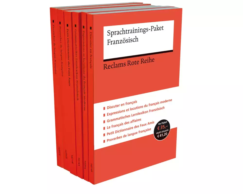 Sprachtrainings-Paket Französisch