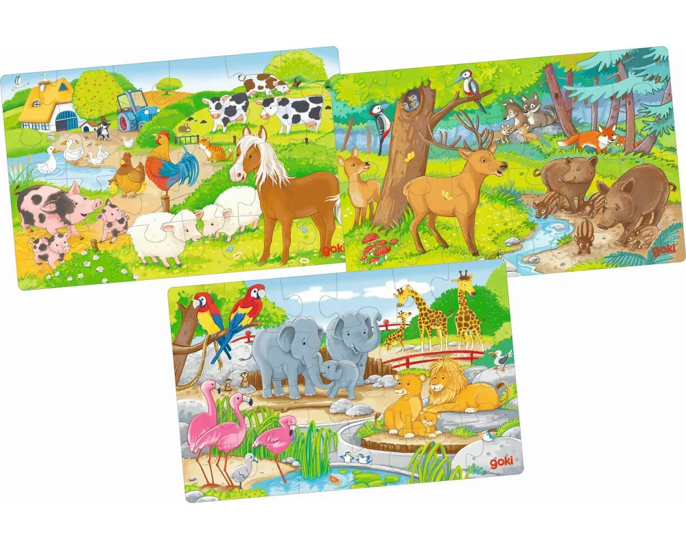 Puzzles Tiere