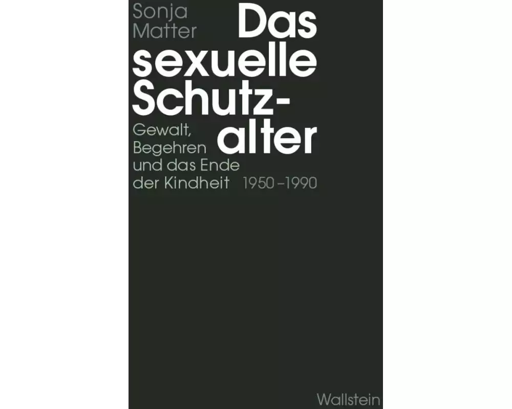 Das sexuelle Schutzalter