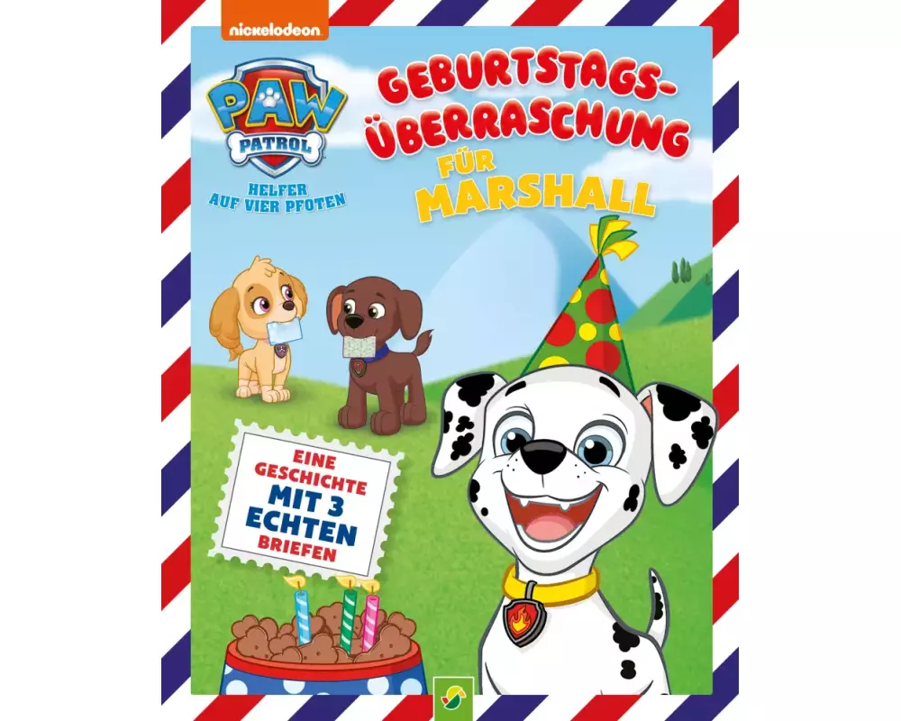 PAW Patrol Briefe-Geschichtenbuch: Geburtstagsüberraschung für Marshall