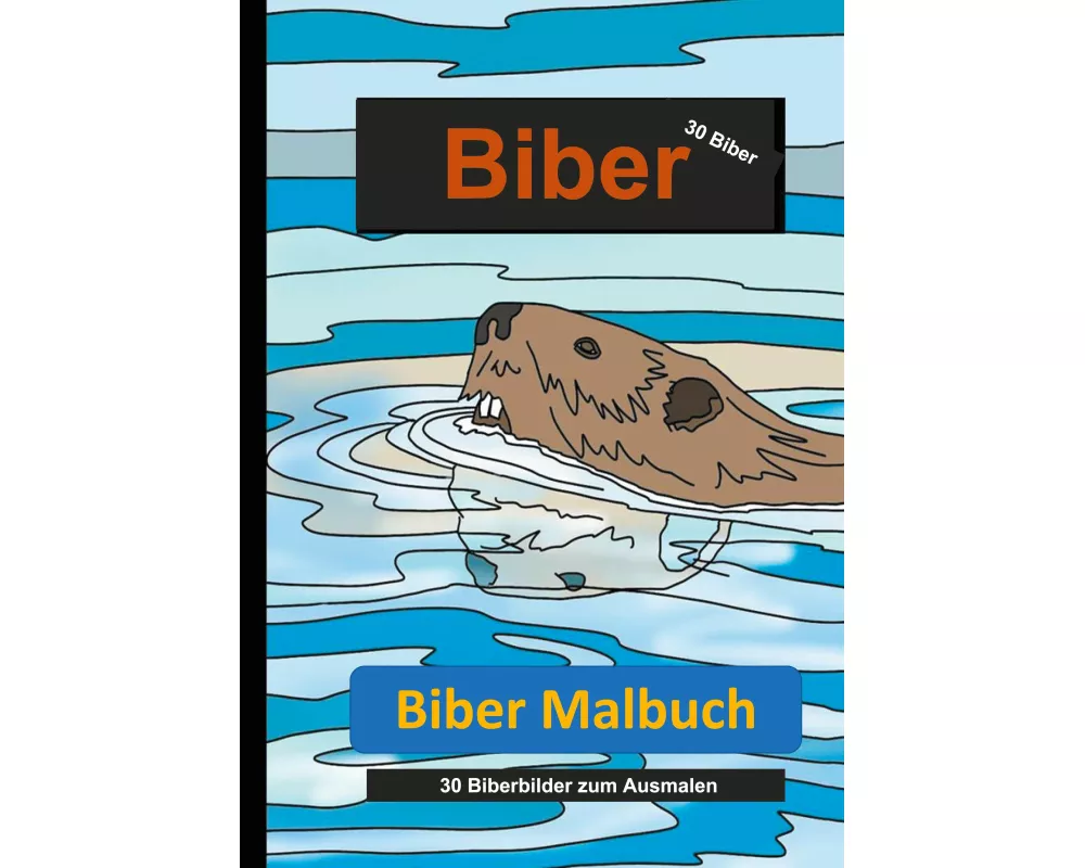 Biber Malbuch