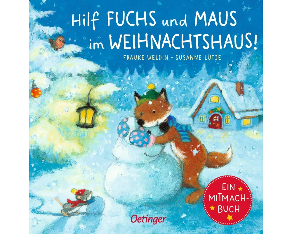 Hilf Fuchs und Maus im Weihnachtshaus!