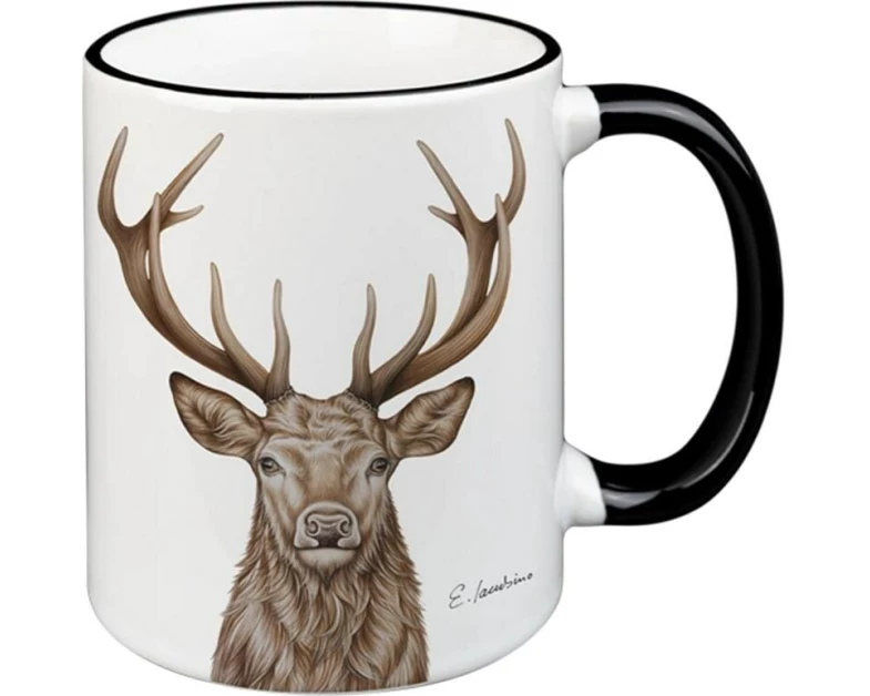 creanorm Tasse Hirsch 330 ml, 1 Stück/1, Schwarz