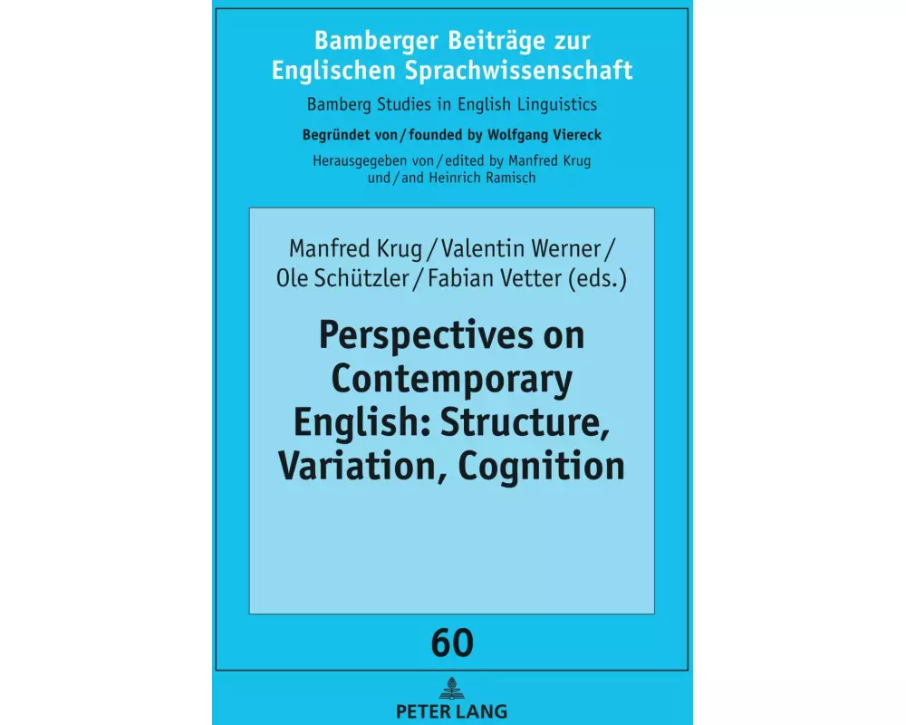 Perspectives on Contemporary English: Structure, Variation, Cognition
