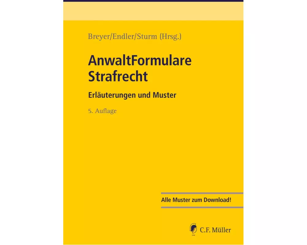 AnwaltFormulare Strafrecht