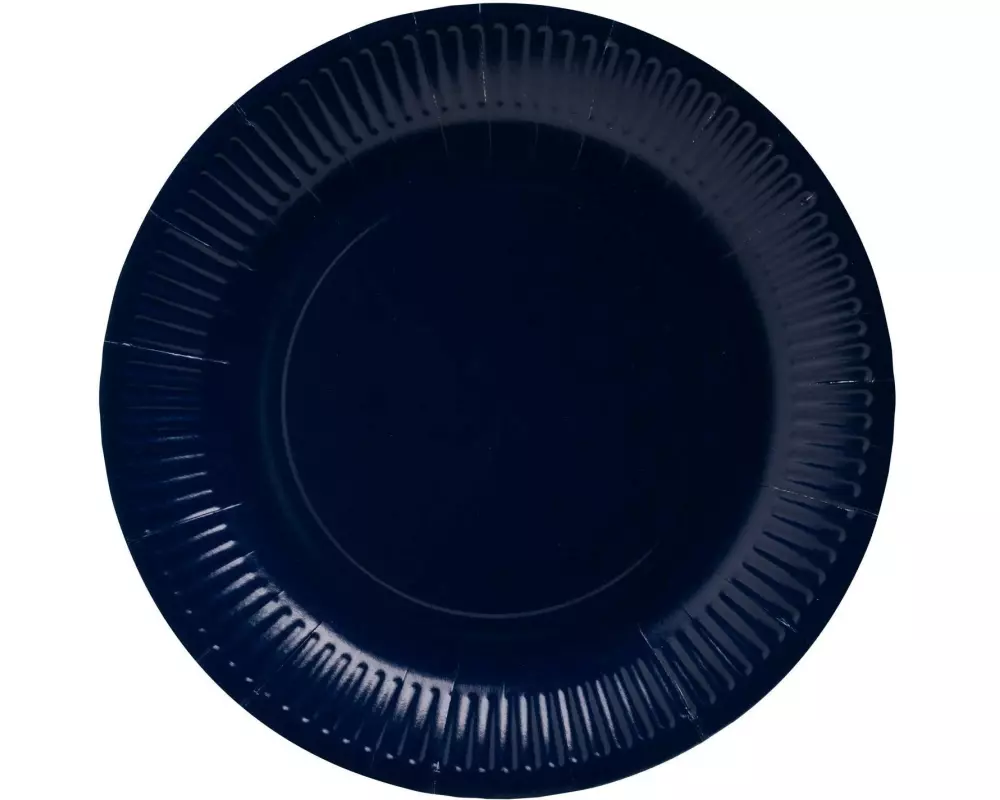 PRO nappe Einwegteller 23 cm, 20 Stück, Blau