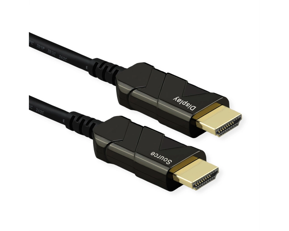 ROLINE Ultra HDMI Aktiv Optisches 8K Kabel, 30 m