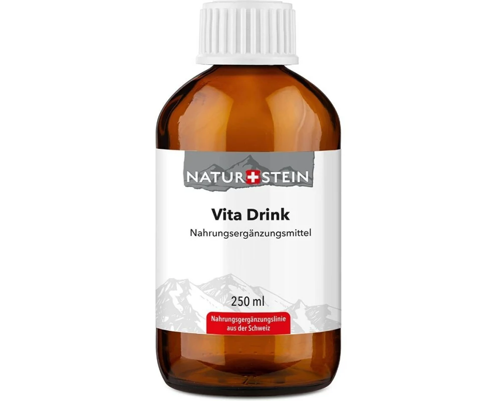 Naturstein Vita Drink Glasflasche 250 ml