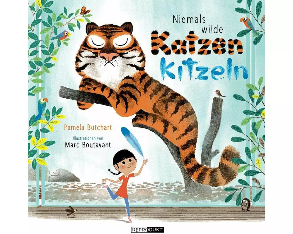 Niemals wilde Katzen kitzeln