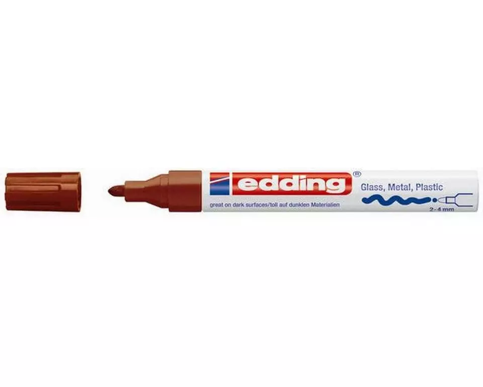 edding Lackmarker 750-CREA braun Braun