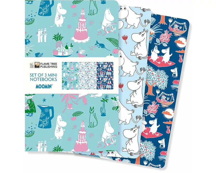 Moomin Classics Set of 3 Mini Notebooks