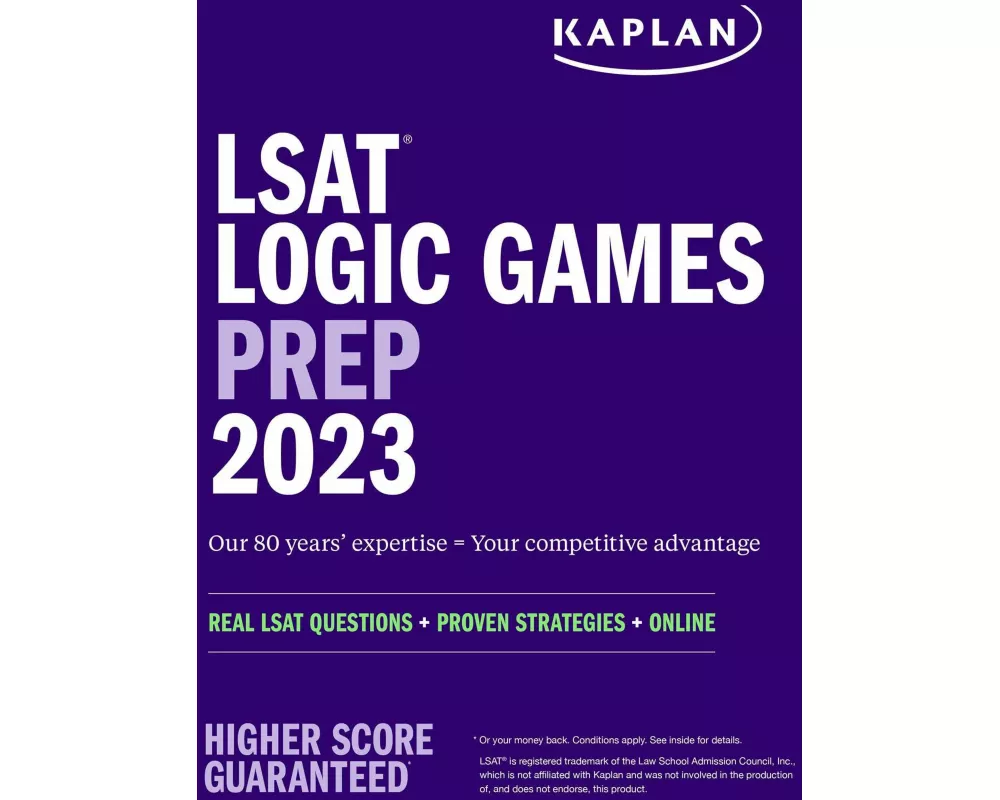 LSAT Logic Games Prep 2023: Real LSAT Questions + Proven Strategies + Online