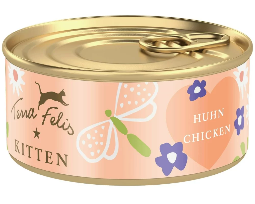 Terra Felis Nassfutter Kitten Huhn 70 g