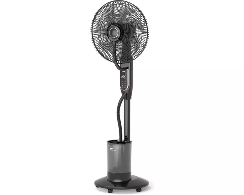 OHMEX Standventilator OHM-FAN-4045WTR Schwarz
