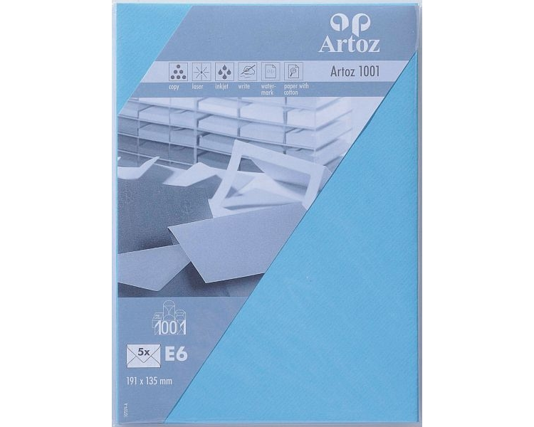 ARTOZ Couverts 1001 E6 107374183 100g, azur 5 Stück