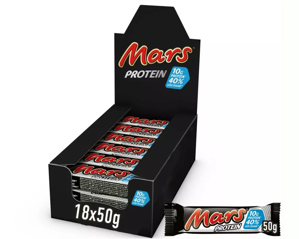 Mars Protein Riegel Box 18 x 50 g