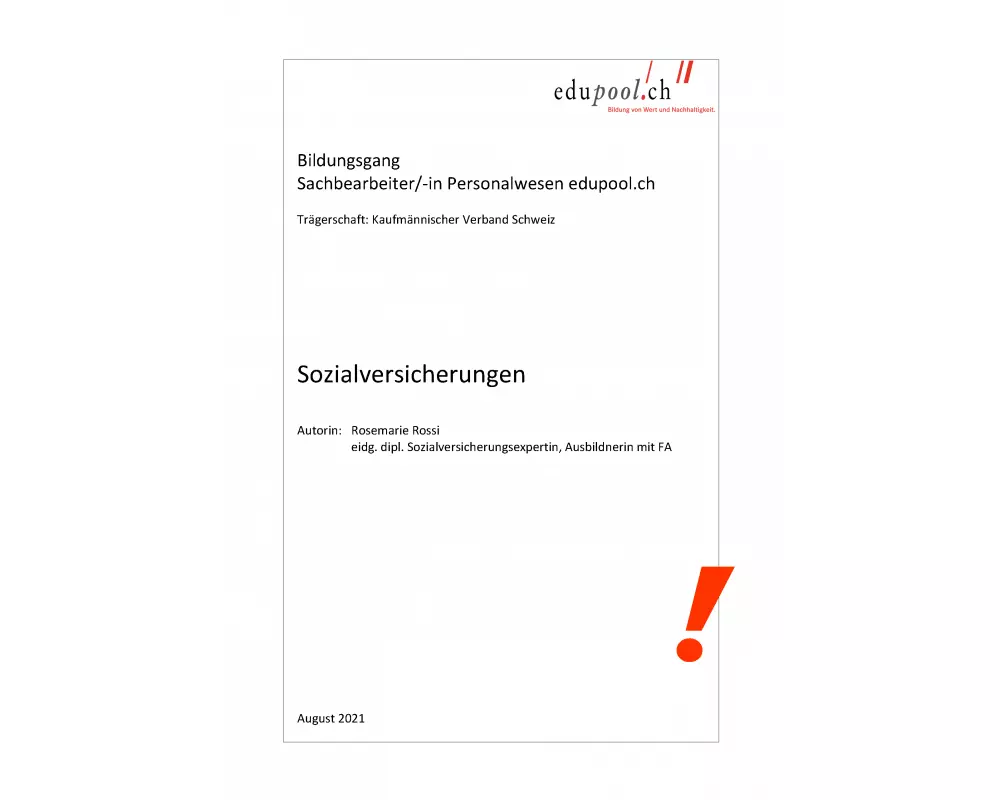 Modul Sozialversicherungen (neues Modell)
