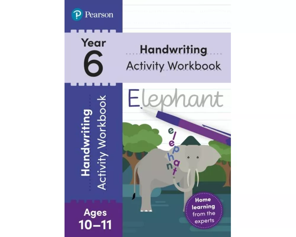 Pearson Learn at Home Handwriting Activity Workbook Year 6