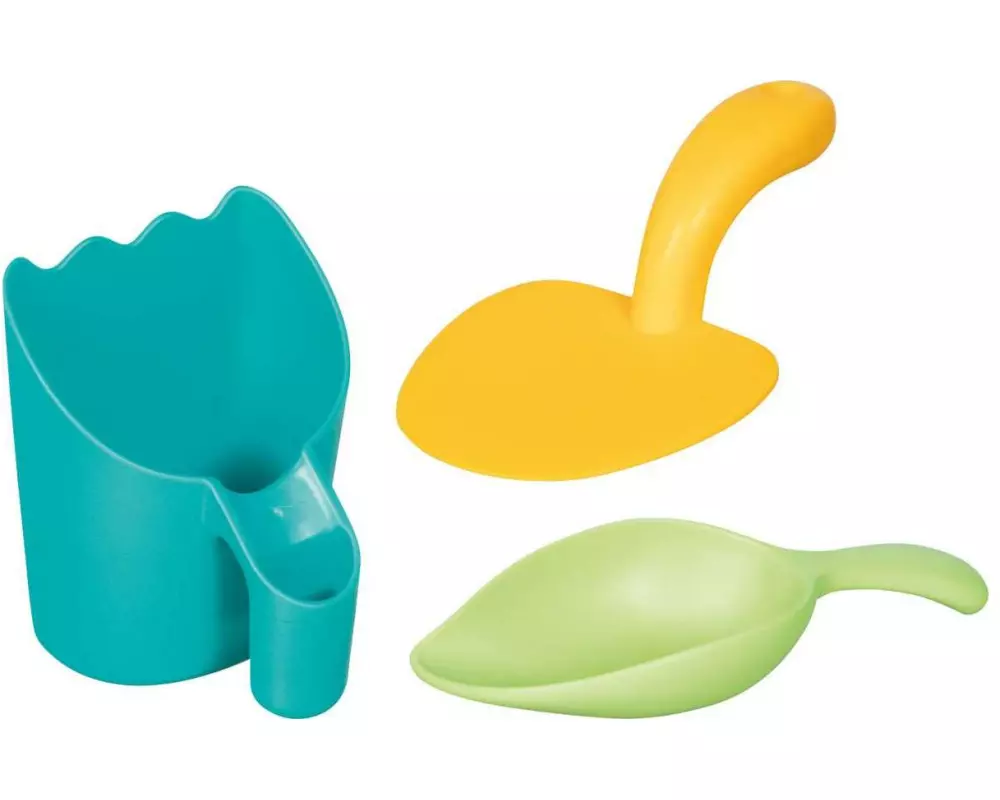 Goki Sandspielzeug Sandschaufeln, 3-fach Assortiert