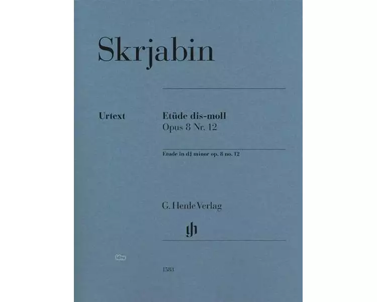 Alexander Skrjabin - Etüde dis-moll op. 8 Nr. 12