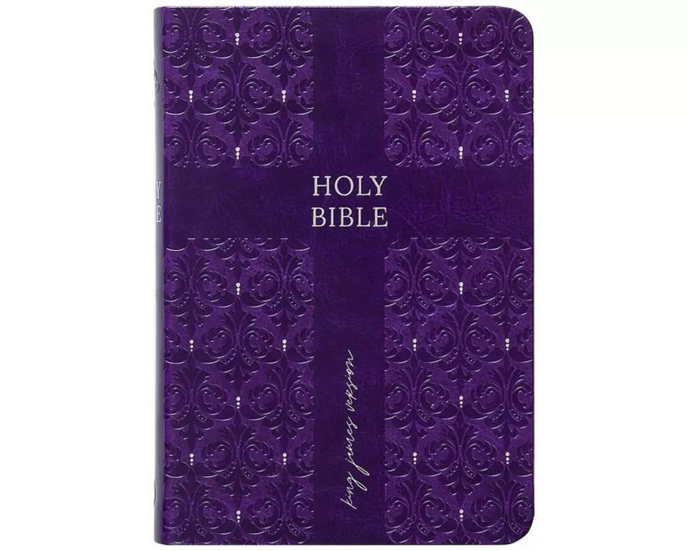 KJV Holy Bible Compact Amethyst