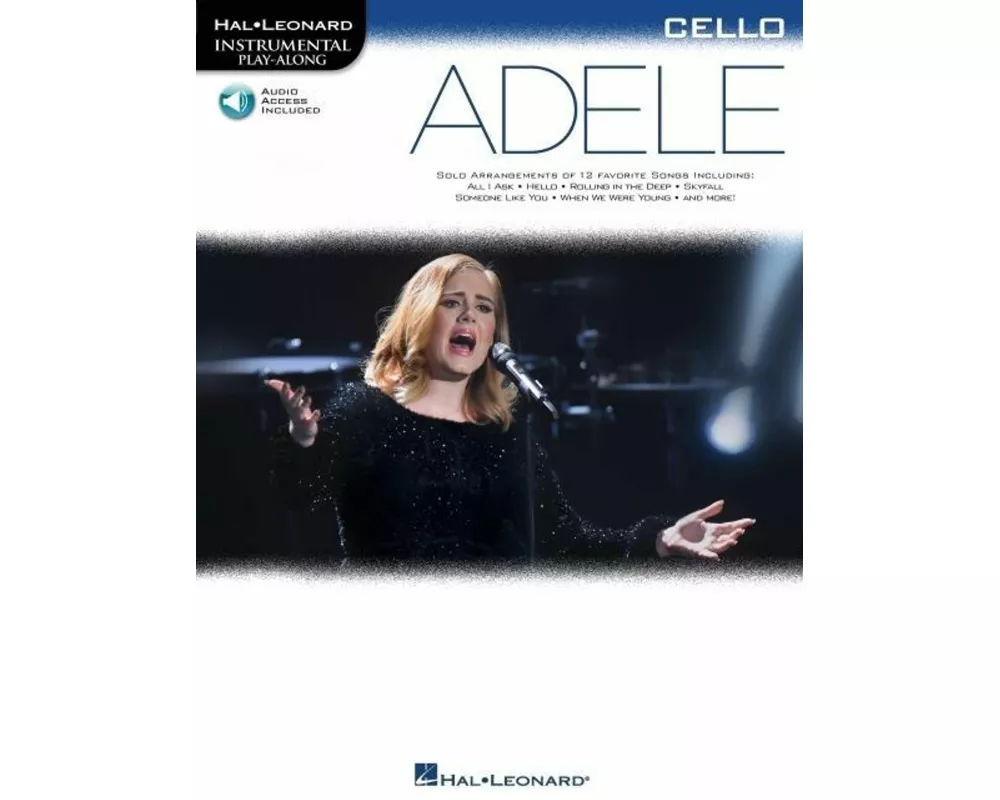 Adele - Instrumental Play-Along for Cello Book/Online Audio