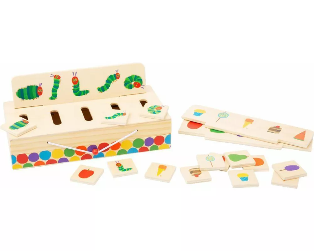 Raupe Nimmersatt Bildersortierbox