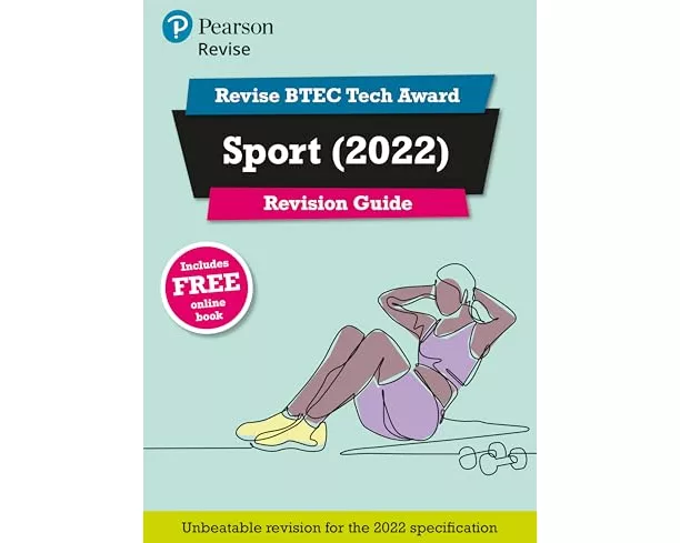 Pearson REVISE BTEC 2022 Tech Award Sport Revision Guide inc online edition - for 2026, 2027 exams
