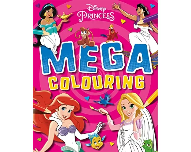 Disney Princess: Mega Colouring