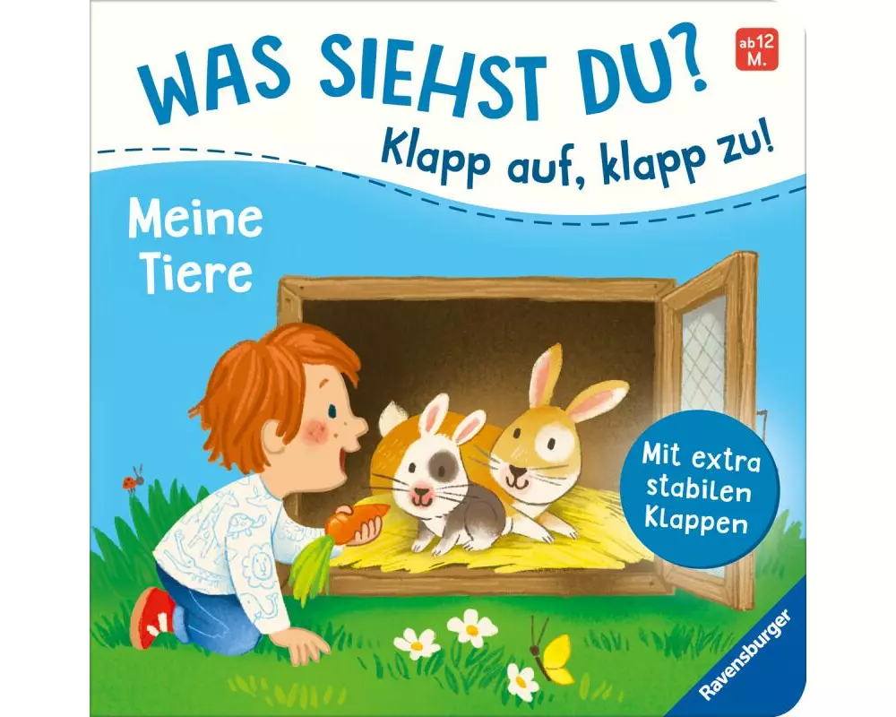 Was siehst du? Klapp auf, klapp zu! Meine Tiere