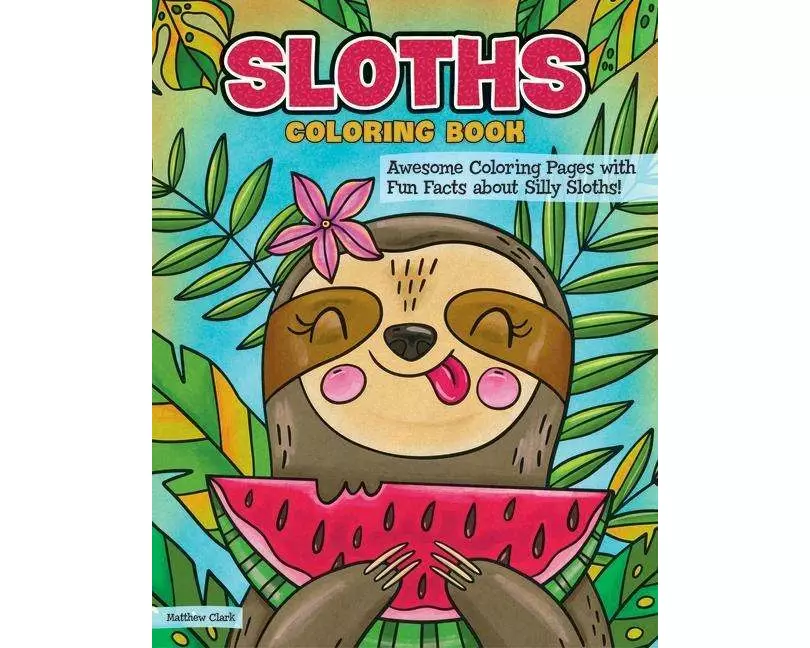 Sloths Coloring Book