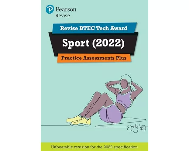 Pearson REVISE BTEC 2022 Tech Award Sport Practice Assessments Plus - for 2026, 2027 exams