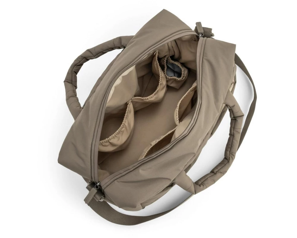 done by deer Wickeltasche gesteppt Taupe
