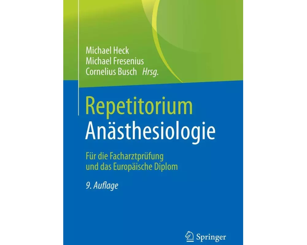 Repetitorium Anästhesiologie