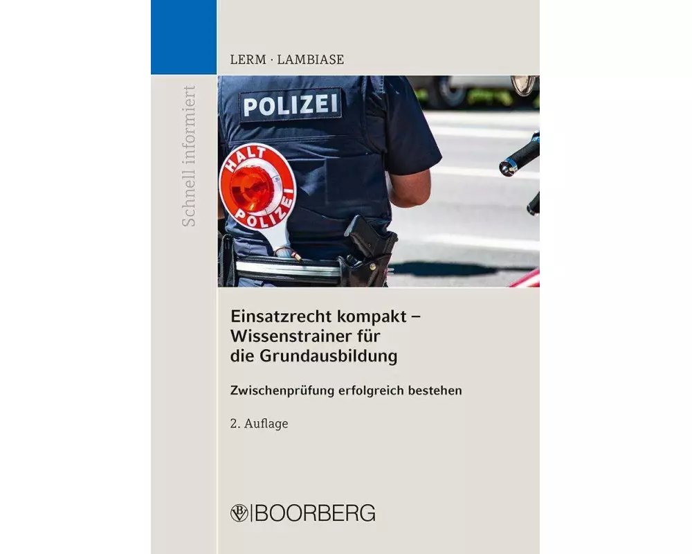 Einsatzrecht kompakt - Wissenstrainer für die Grundausbildung