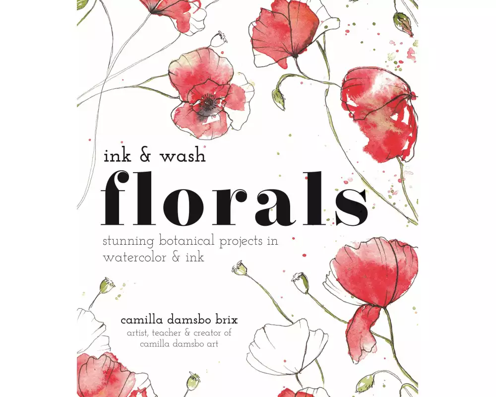 Ink and Wash Florals