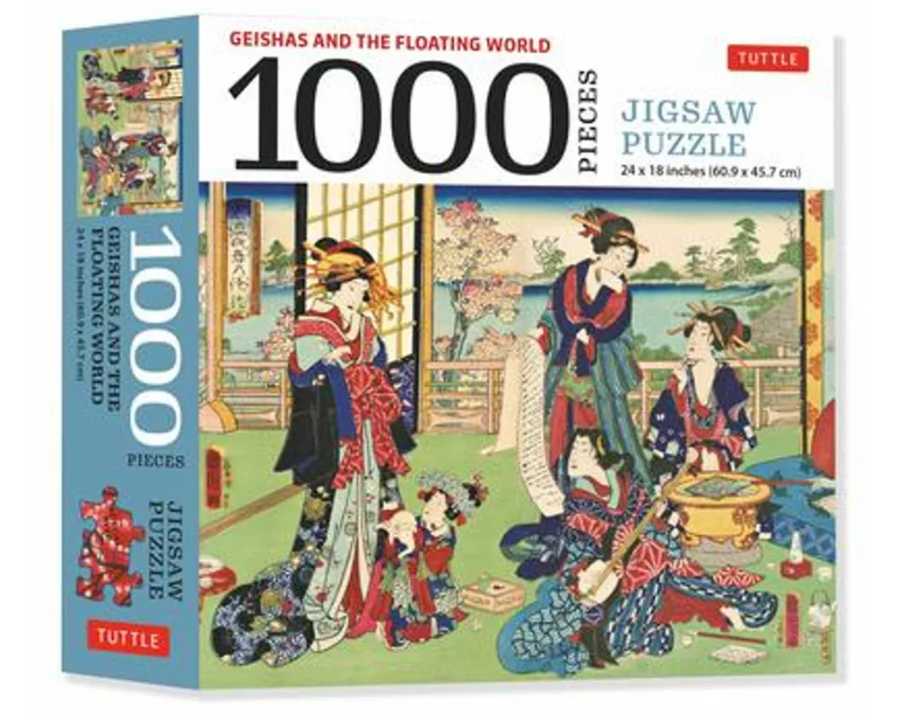 Geishas and the Floating World - 1000 Piece Jigsaw Puzzle