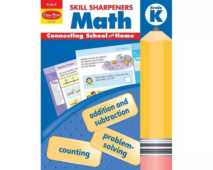 Skill Sharpeners: Math, Grade K