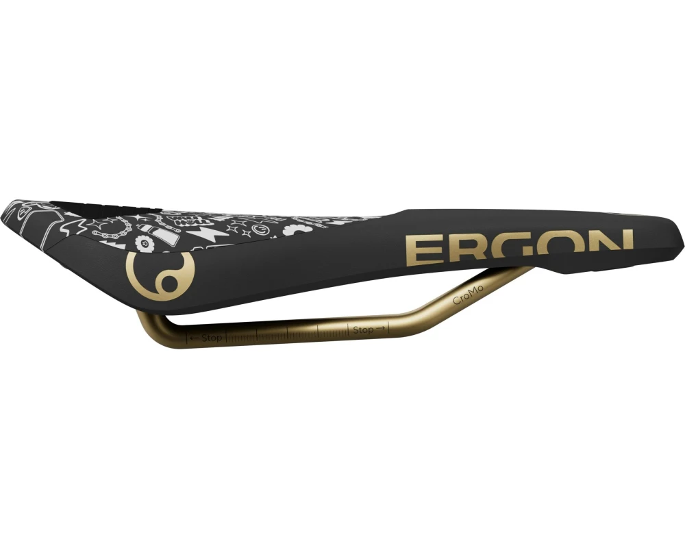 Ergon Fahrradsattel SM Downhill Comp Vali Höll Edition schwarz