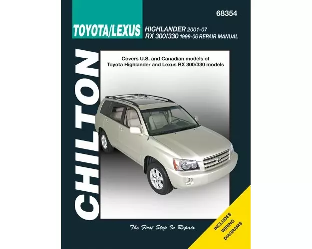 Toyota Highlander & Lexus Rx-330 99-07 (Chilton)