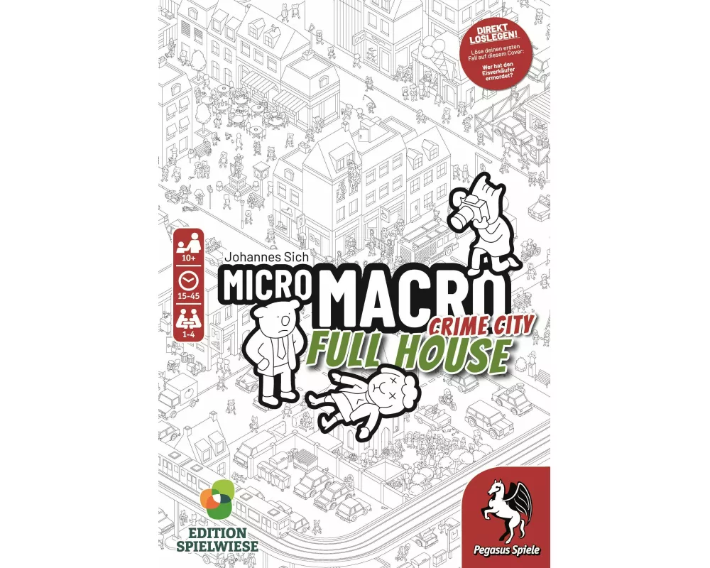 MicroMacro: Crime City 2 - Full House (Edition Spielwiese)
