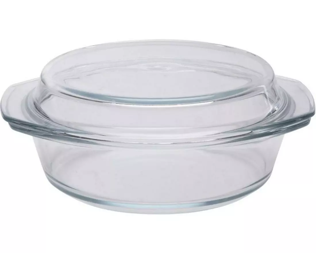 alpina Auflaufform 1.8 l Oval, Transparent